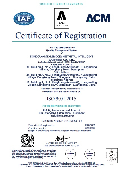 ISO9001-2015认证